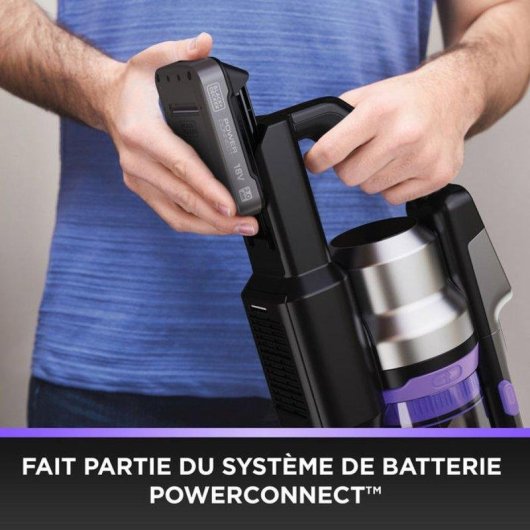Aspirateur sans Fil Black+Decker Powerseries Premier 18V 55 min Anti-emmêlement Animaux