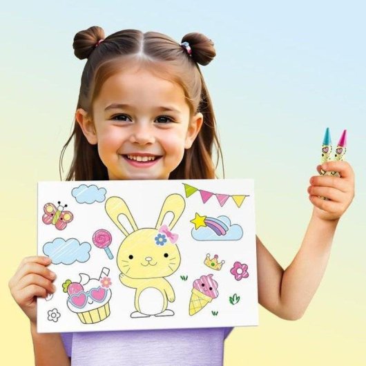 Kleines Lernset Canal Toys Doodle Copy Calke und Zeichnen