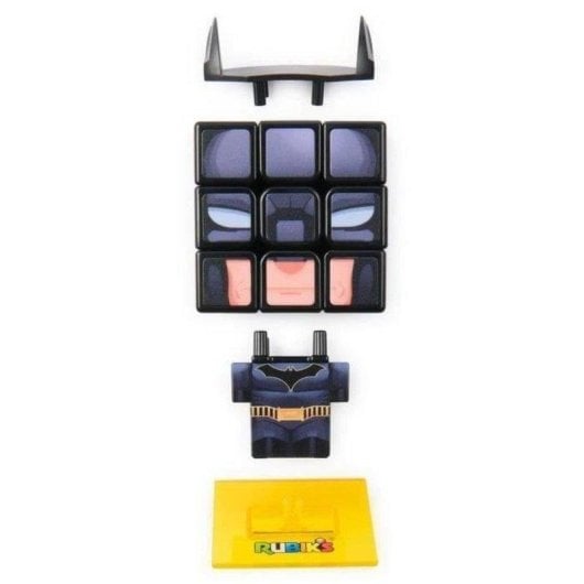 Cubo Rubik 3x3 Spin Master Batman avec Oreilles et Support