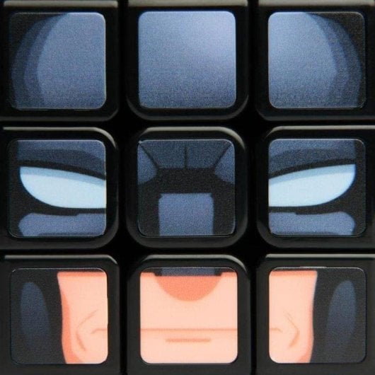 Cubo Rubik 3x3 Spin Master Batman avec Oreilles et Support