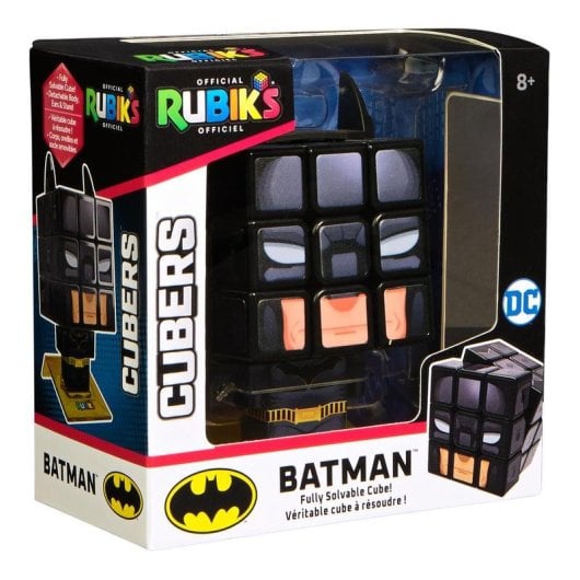 Cubo Rubik 3x3 Spin Master Batman avec Oreilles et Support