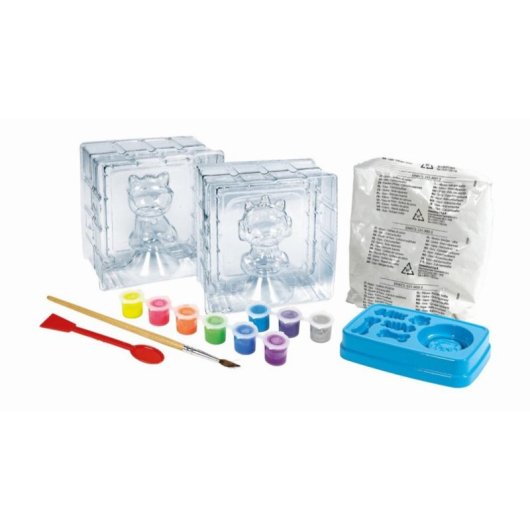 Kit de moldeo y pintura Clementoni Gabby's Dollhouse 3 figuras temáticas +7 años