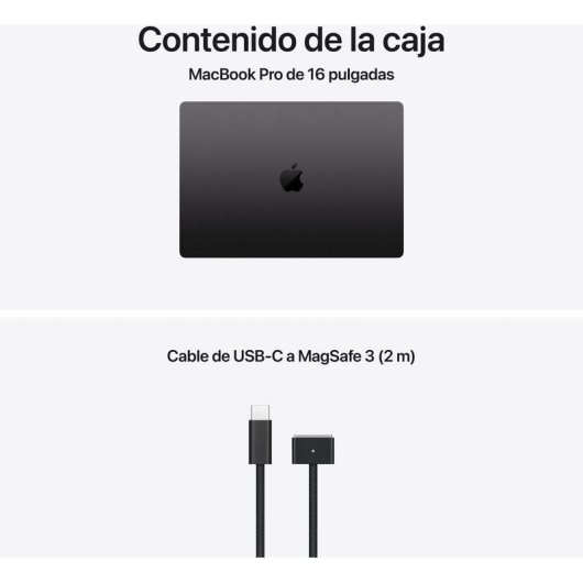Apple MacBook Pro 16" Apple M5 Pro CPU de 18 núcleos 24GB 4TB SSD Apple GPU 20 Núcleos macOS Negro Espacial Vidrio nanotexturizado + Cargador 140W