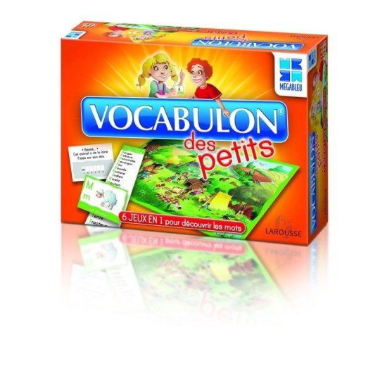 Gioco Educativo Megableu Vocabulon dei Piccoli 6 in 1 120 Carte