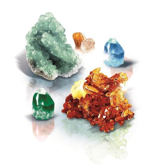 Kit de Ciência Clementoni Create Your Crystals - Cultive Cristais
