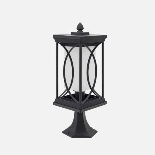 Buiten Wandlamp Garden FABRILAMP 39x16x16 cm Zwart
