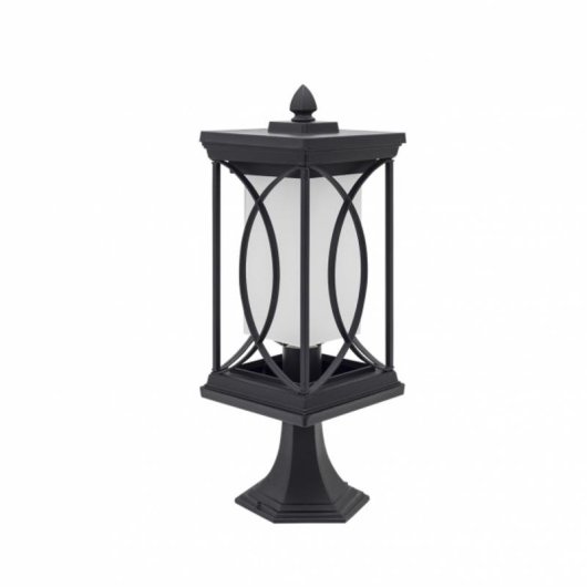 Buiten Wandlamp Garden FABRILAMP 39x16x16 cm Zwart