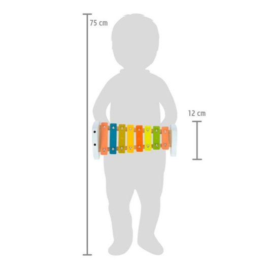 Xylophone en bois SMALL FOOT Groovy Beats Multicolor pour Enfants