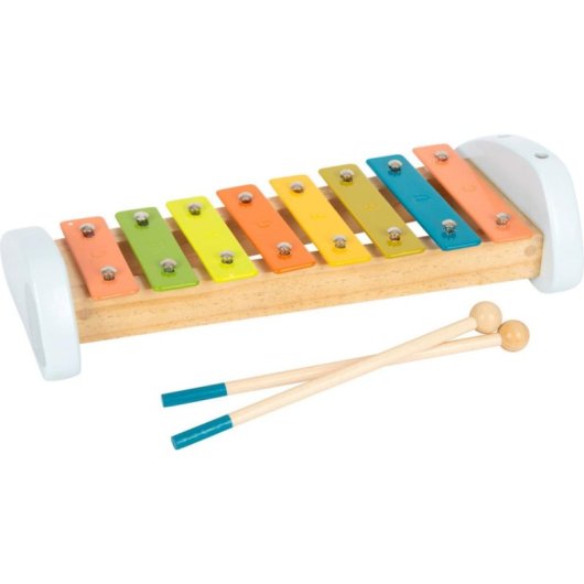 Xylophone en bois SMALL FOOT Groovy Beats Multicolor pour Enfants