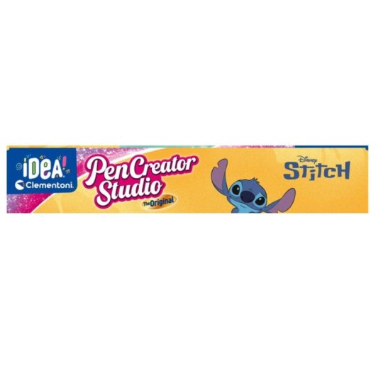 Kit Manualidades Clementoni IDEA Fábrica de Bolígrafos Stitch Multicolor