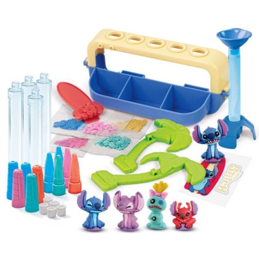 Kit Manualidades Clementoni IDEA Fábrica de Bolígrafos Stitch Multicolor