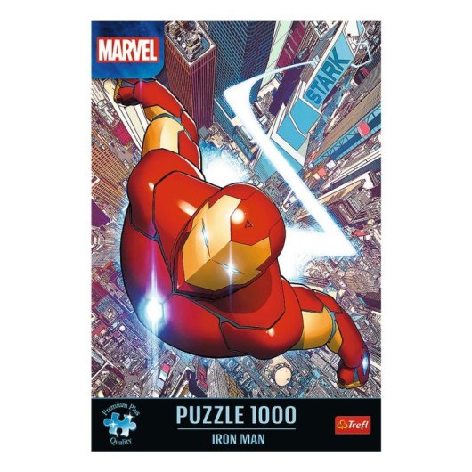 Puzzle Trefl Premium Plus Quality Marvel Iron Man 1000 pièces