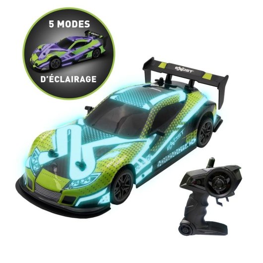 Véhicule Télécommandé EXOST Flash Light 1:14 Vert Effets Lumineux