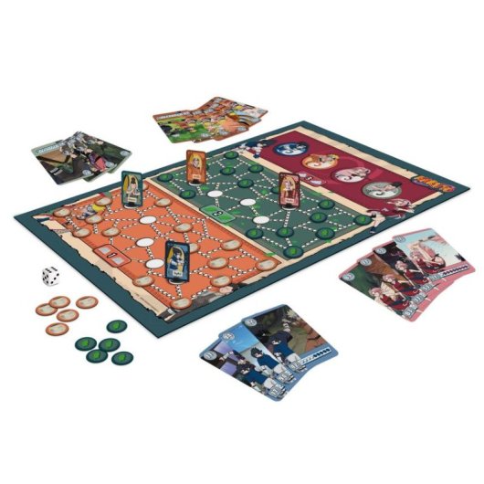 Jeu de société BANDAI Chunin Exam Sprint Naruto 2-4 joueurs