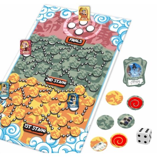 Jeu de société BANDAI Chunin Exam Sprint Naruto 2-4 joueurs