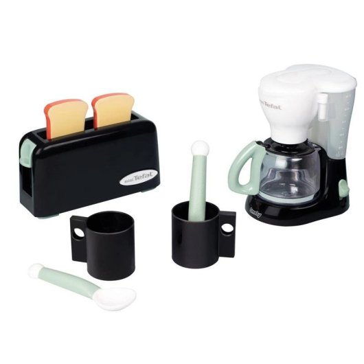Jeu de Rôle Petit Déjeuner Smoby Tefal Répliques Réalistes 3-6 Ans