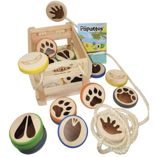 Juego de lanzamiento Tactic Les Papattes Madera