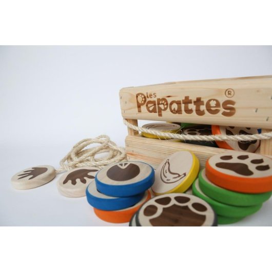 Juego de lanzamiento Tactic Les Papattes Madera
