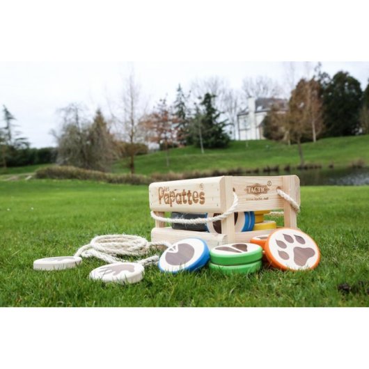 Juego de lanzamiento Tactic Les Papattes Madera