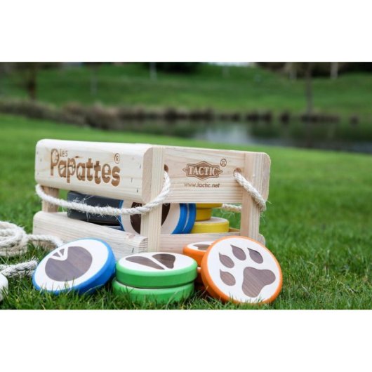 Juego de lanzamiento Tactic Les Papattes Madera