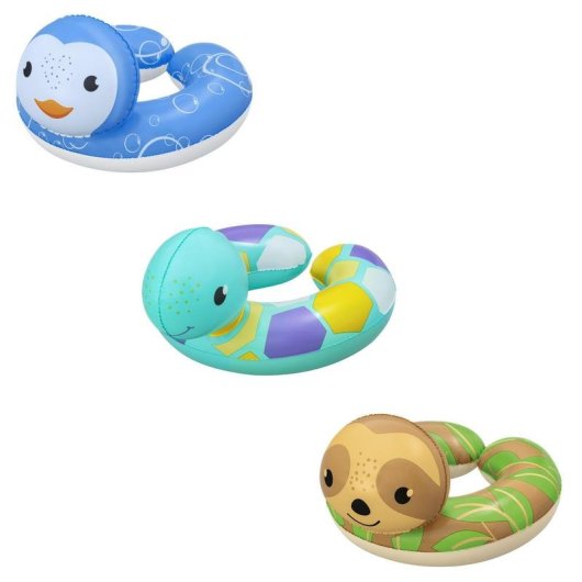 Flotador animaux Bestway Floatin' Friends Multicolore 3-6 ans