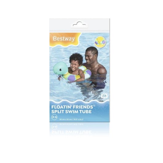 Flotador animaux Bestway Floatin' Friends Multicolore 3-6 ans