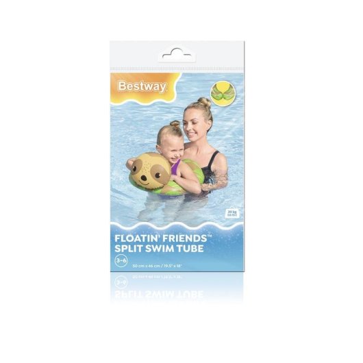 Flotador animaux Bestway Floatin' Friends Multicolore 3-6 ans