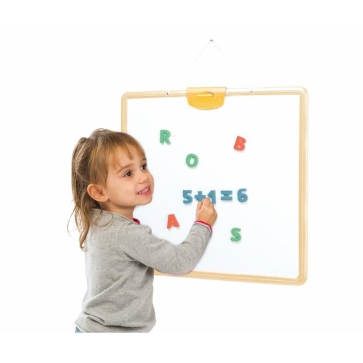 Smoby 430108 Letras e Números Magnéticos 72 Peças Jogo Educativo