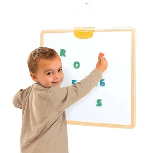 Smoby 430108 Letras e Números Magnéticos 72 Peças Jogo Educativo
