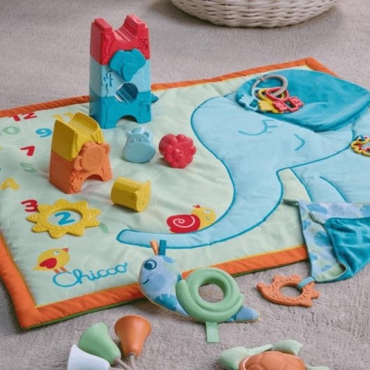 Sonajero de llaves Chicco Eco+ Multicolor Plástico Reciclado