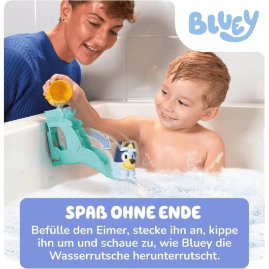 Tobogã Aquático Toomies Bluey com Ventosa em Plástico