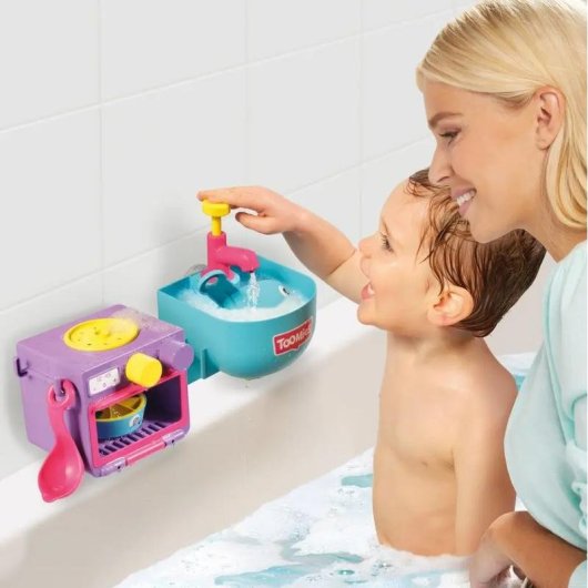 Jouet de bain TOMY Toomies Bubble & Bake Multicolor