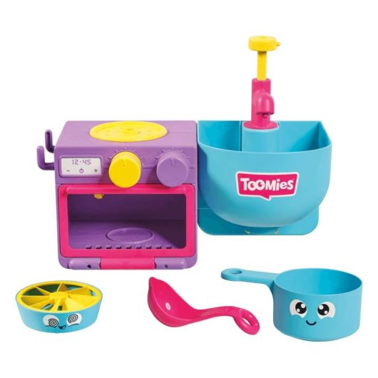 Jouet de bain TOMY Toomies Bubble & Bake Multicolor