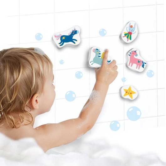 Figurine de bain SES Creative Tiny Talents 14 pièces multicolores