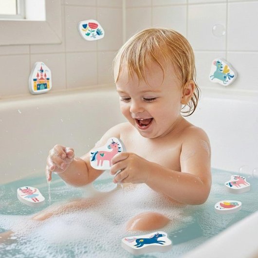 Figurine de bain SES Creative Tiny Talents 14 pièces multicolores