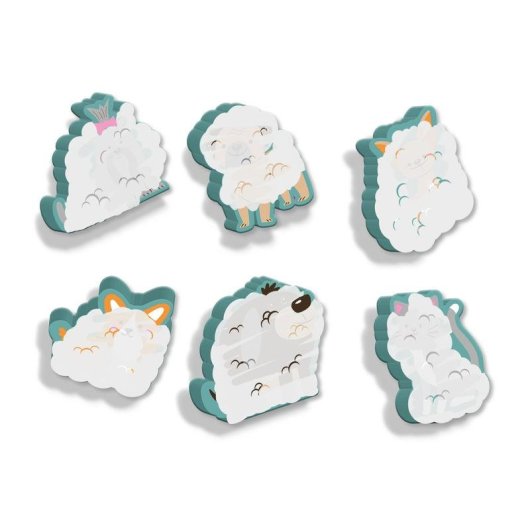 Figurine de bain SES Creative Tiny Talents Lavage de chiens multicolore