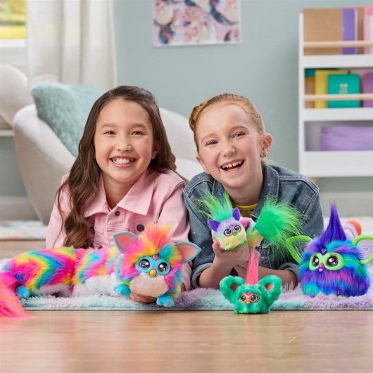 Peluche Hasbro Furby DJ Furblets Pepp-Oh-Roni Extensível Música