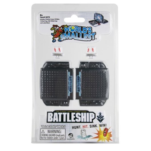 Jogo de tabuleiro Super Impulse World's Smallest Battleship 2 jogadores 8+