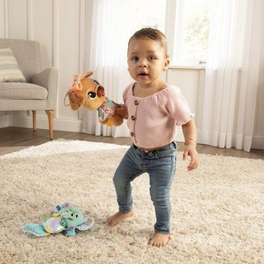 Jouet sensoriel suspendu Lamaze LC27497 Multicolore avec clip et suceur