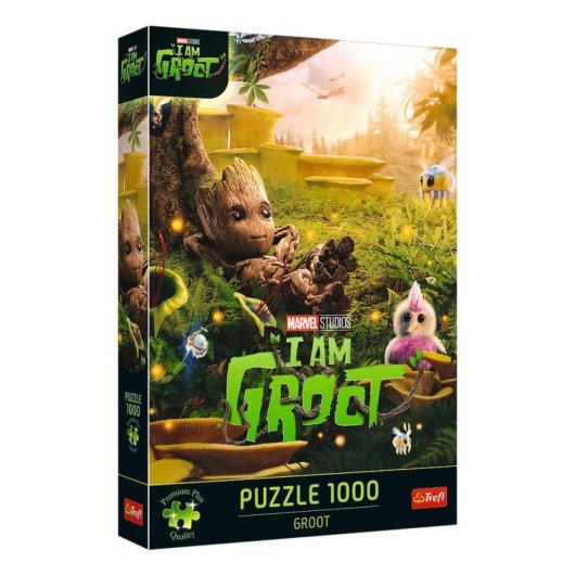Puzzle Trefl Marvel Groot 1000 pièces Premium Plus