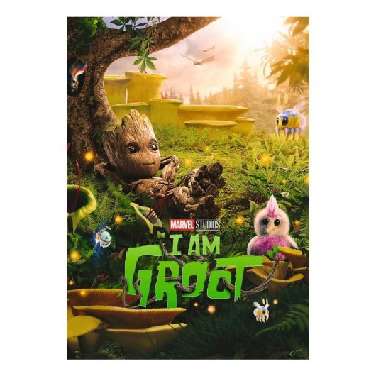 Puzzle Trefl Marvel Groot 1000 pièces Premium Plus