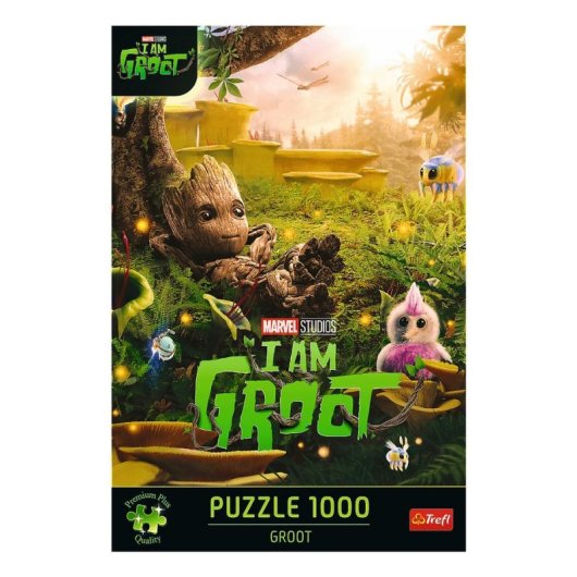 Puzzle Trefl Marvel Groot 1000 pièces Premium Plus