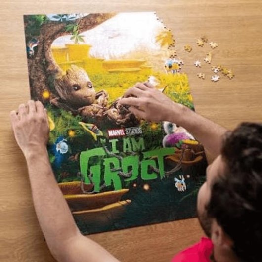 Puzzle Trefl Marvel Groot 1000 pièces Premium Plus