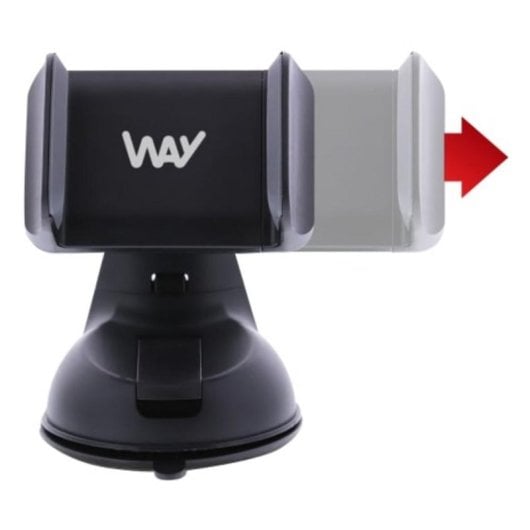 Support TnB WVENT Ventouse Noir Voiture