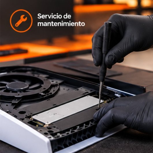 Recogemos tu PS5: realizamos un mantenimiento completo y ampliamos tu memoria con un SSD de 1TB incluido