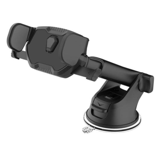 Soporte Activo para Móvil TnB UHOLDPRO Coche Negro 360°