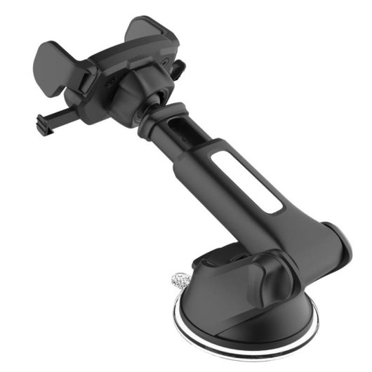 Soporte Activo para Móvil TnB UHOLDPRO Coche Negro 360°