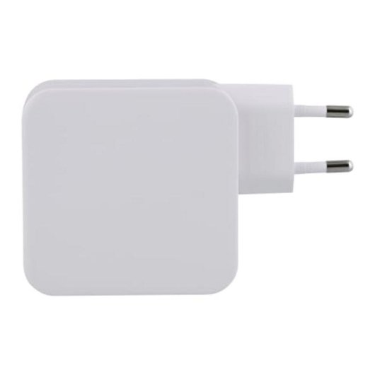 Chargeur GaN 100W TnB CHNBTINY100 USB-C USB-A Blanc