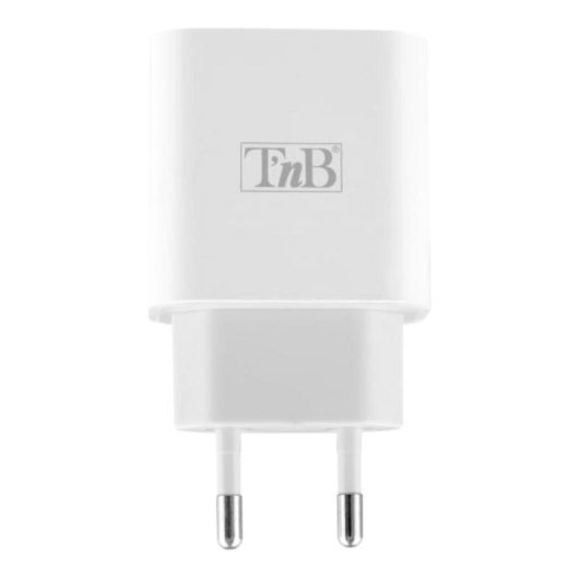 Chargeur Mural TnB CHPD20W2 20W Power Delivery Blanc