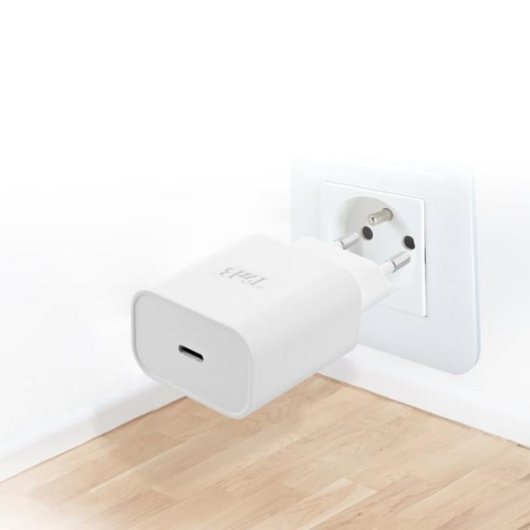 Chargeur Mural TnB CHPD20W2 20W Power Delivery Blanc